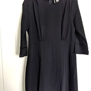H&M black mini dress
